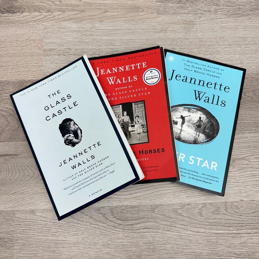 Scribner Jeannette Walls Book Set The Glass Castle 3 Book Bundle